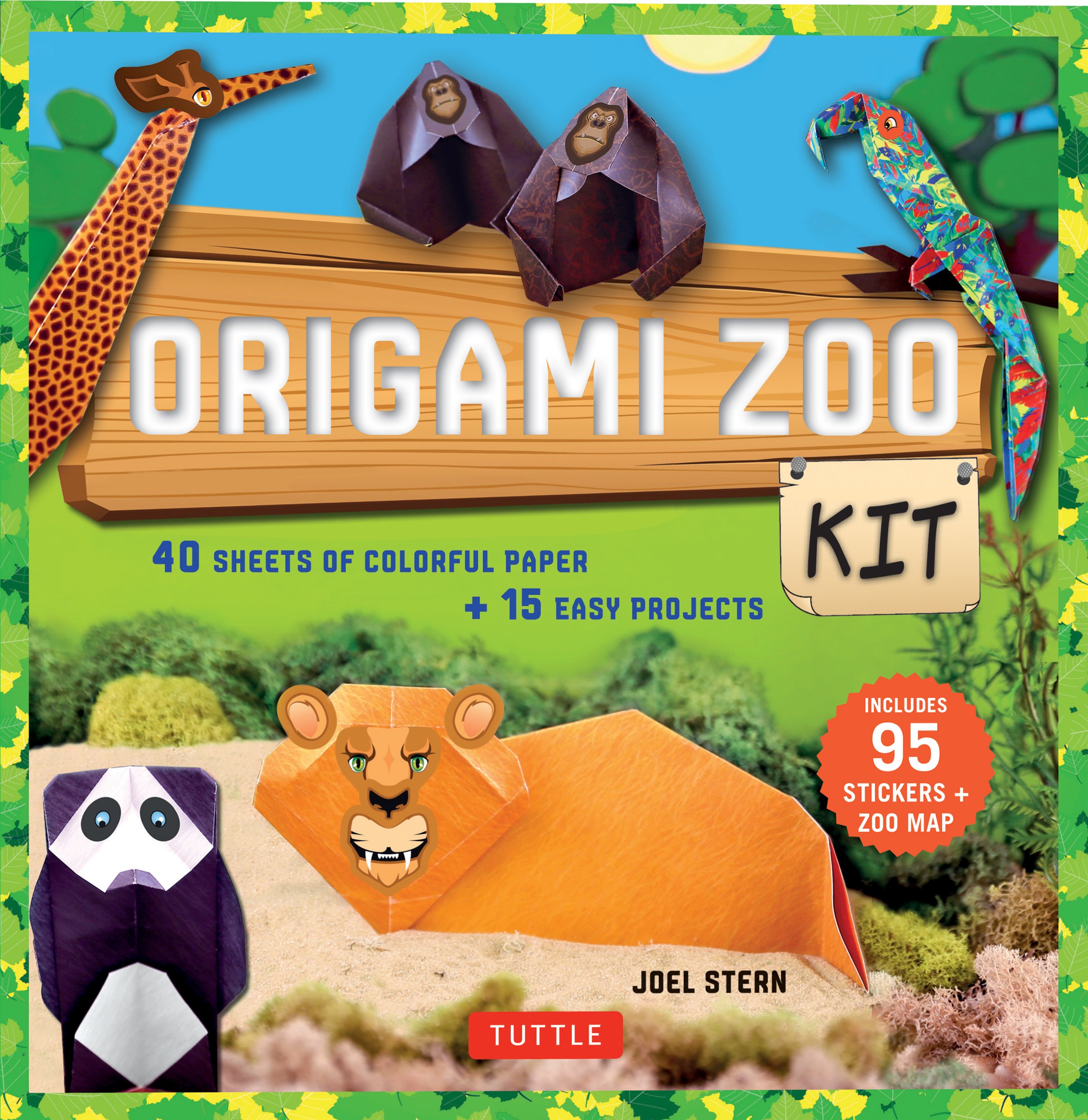 Origami zoo kit cover